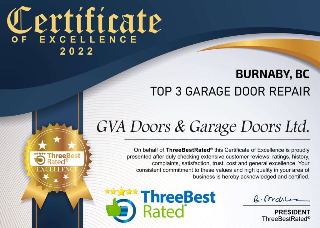 gvagaragedoors burnaby Garage Doors Installations