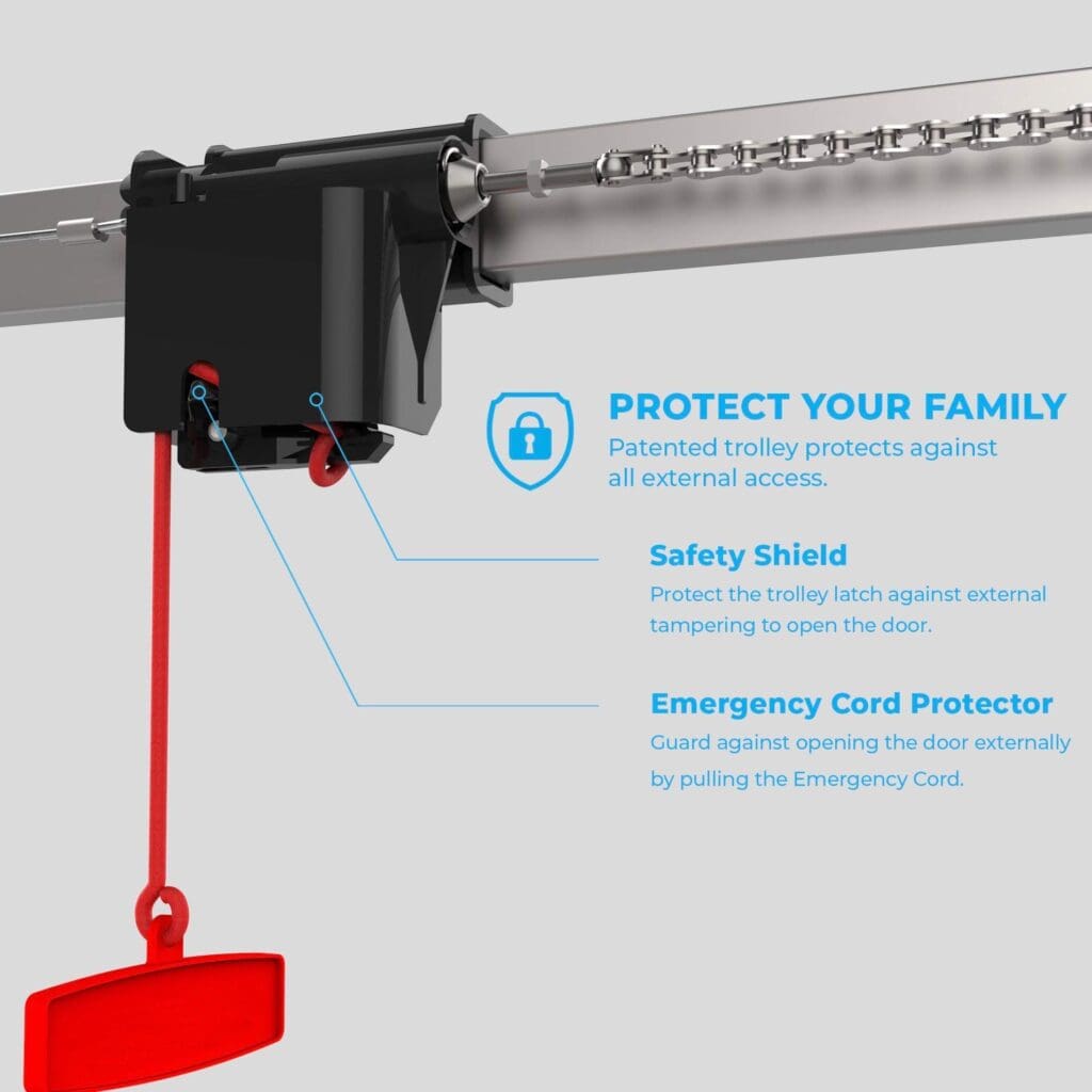 Skylink ATR-1723CK Garage Door Opener emergency release