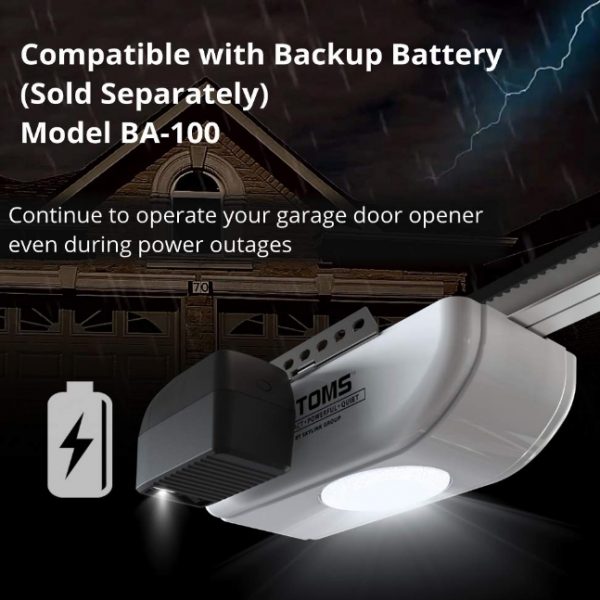 Skylink ATR-1723CK Garage Door Opener battery backup