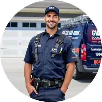 GVA garage doors technician 